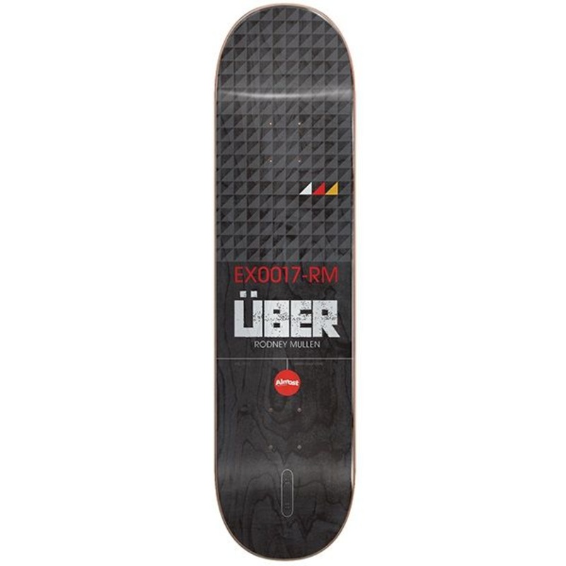Almost Mullen Uber Light EX17 Black Skateboard Deck - 8.0"