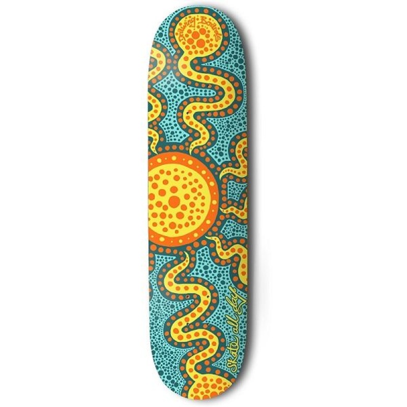 Drawing Boards Skate All Day Skateboard Deck - 8.25"