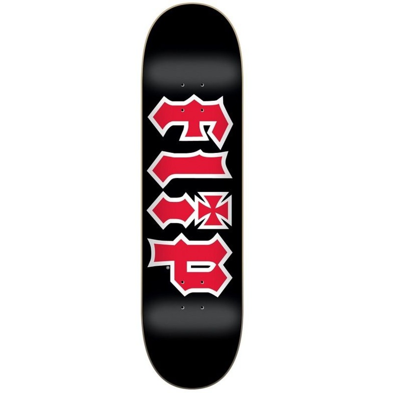 Flip HKD Black Skateboard Deck - 7.75"