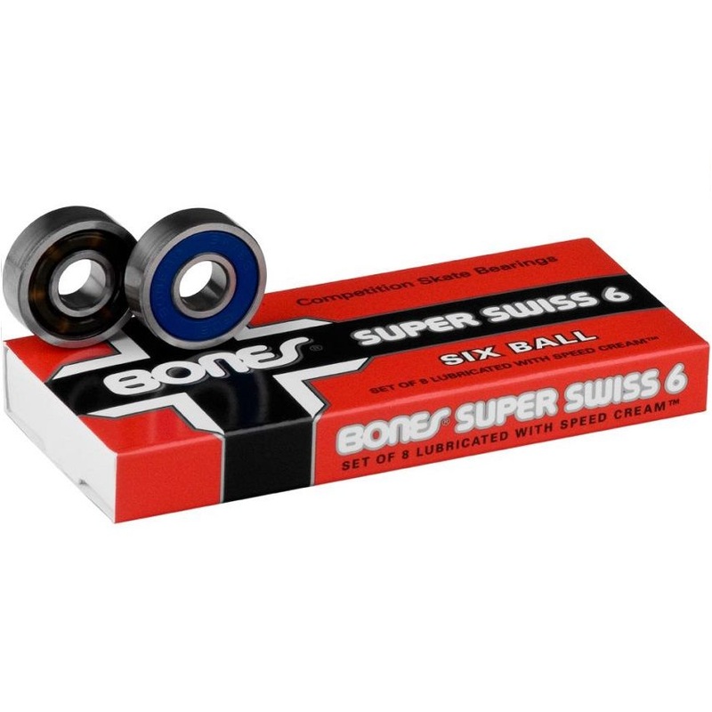 Bones Super Swiss 6 Ball Bearings