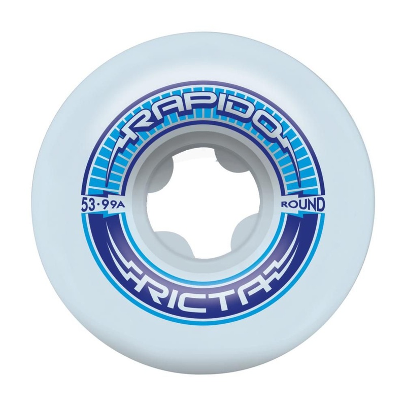 Ricta Rapido Round Skateboard Wheels - 53mm 99a