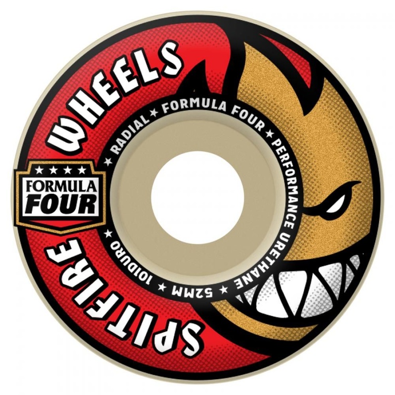 Spitfire Formula Four Radials Skateboard Wheels - 54mm 101D