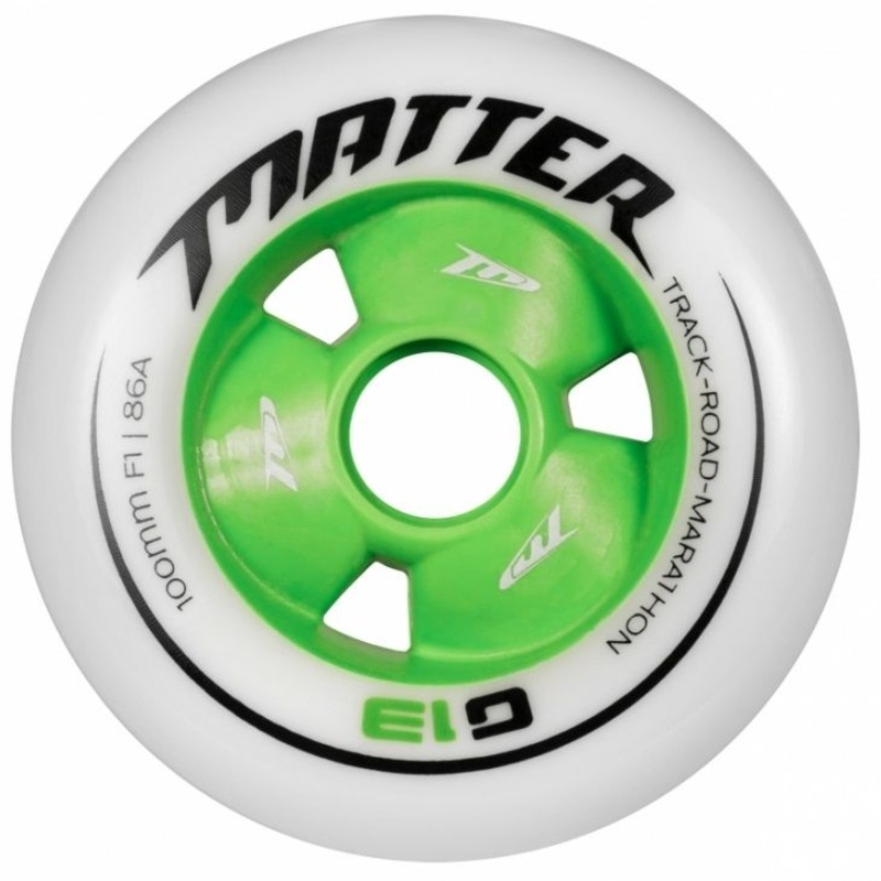 Matter G13 F1 Inline Skate Wheels 100mm 86a - 4 Pack