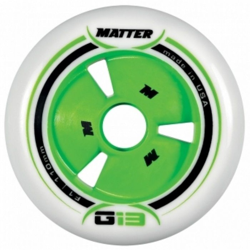 Matter G13 F1 Inline Skate Wheels 90mm 86a - 4 Pack