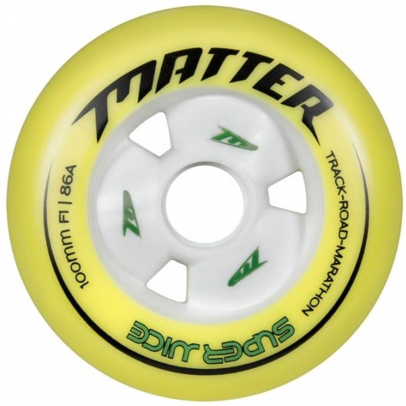 Matter Super Juice F1 Wheels 100mm 86a - 8 Pack