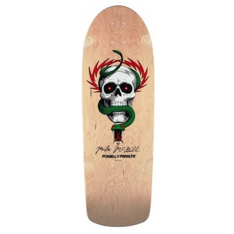 Powell Peralta McGill OG Skull and Snake Skateboard Deck - 10"