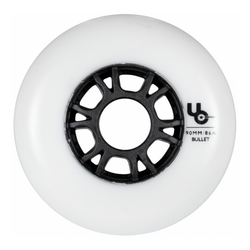 Undercover Team Wheels Bullet Radius 90mm 86a - Set of 8