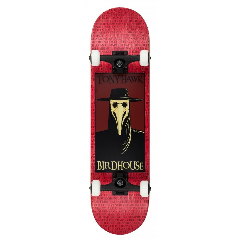 Birdhouse Stage 3 Plague Doctor Skateboard - 8.0"