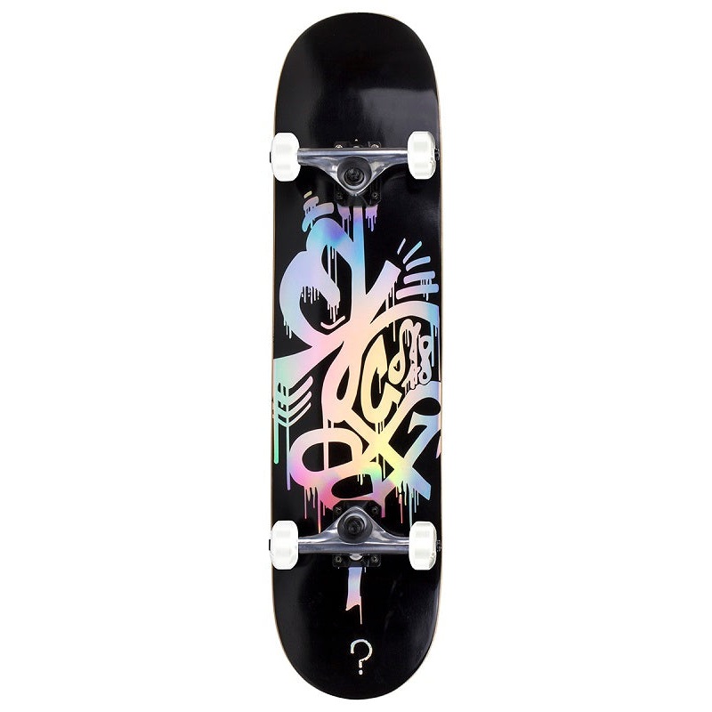 Enuff Black Hologram Skateboard - 8.0"