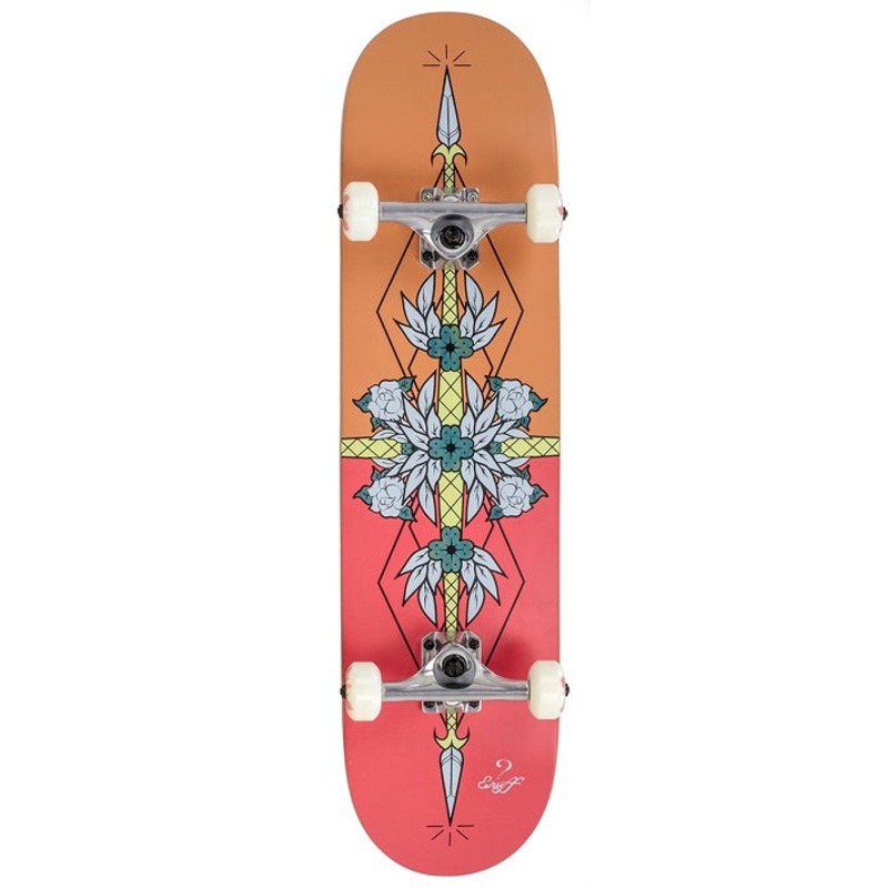 Enuff Flash Red/Orange Skateboard - 8.0"