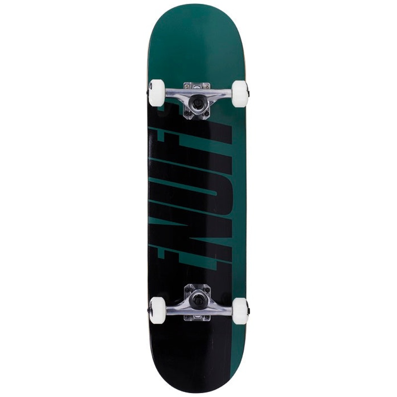 Enuff Half Stain Green Skateboard - 8.0"