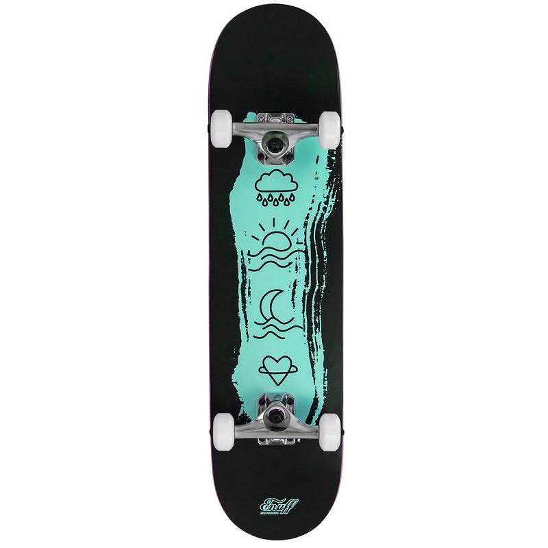 Enuff Icon Mini Green Skateboard - 7.25"