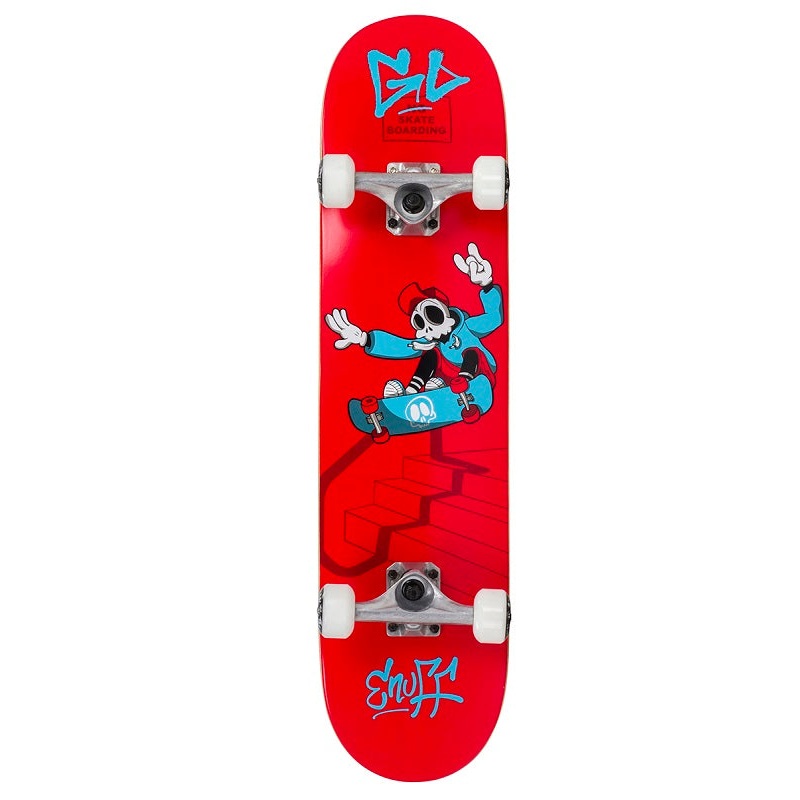 Enuff Skully Red Skateboard - 7.75"