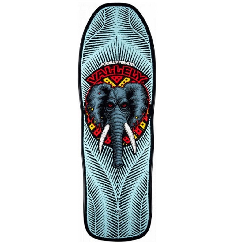 Powell Peralta Reissue Vallely Elephant Skateboard Deck - 10"