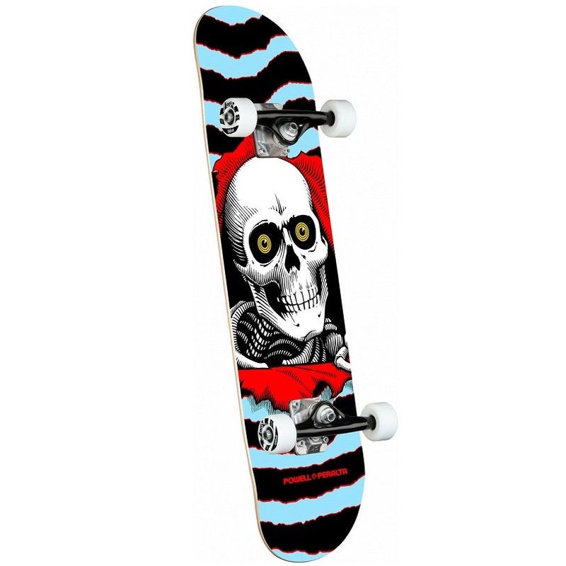 Powell Peralta Ripper One Off Blue Skateboard - 8.0"