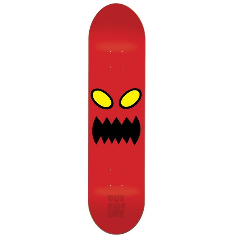 Toy Machine Monster Face Skateboard Deck - 8.0"
