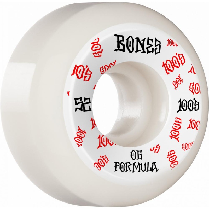Bones 100's #3 V5 Sidecut Skateboard Wheels - 52mm