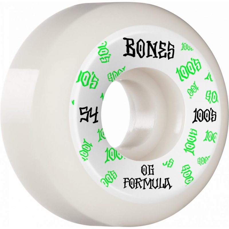 Bones 100's #3 V5 Sidecut Skateboard Wheels - 54mm