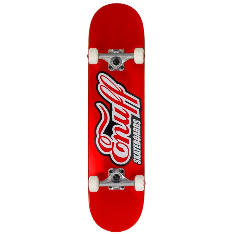 Enuff Classic Logo Red Skateboard - 7.75"