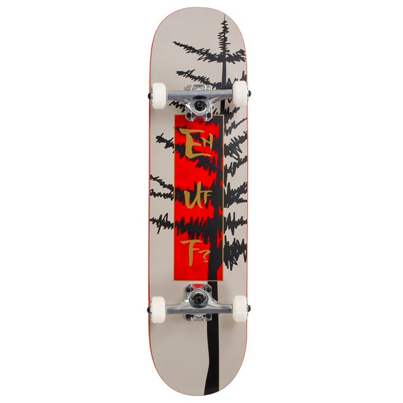 Enuff Evergreen Tree Grey Skateboard - 8.0"