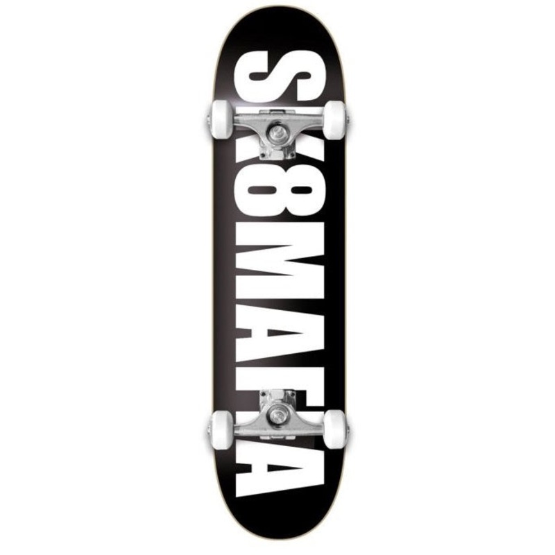 SK8 Mafia OG Logo Skateboard Black - 7.87
