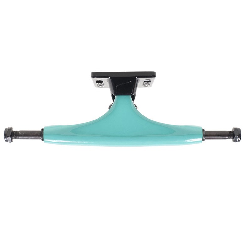 Tensor Alloys Teal and Black Skateboard Trucks - 5.25