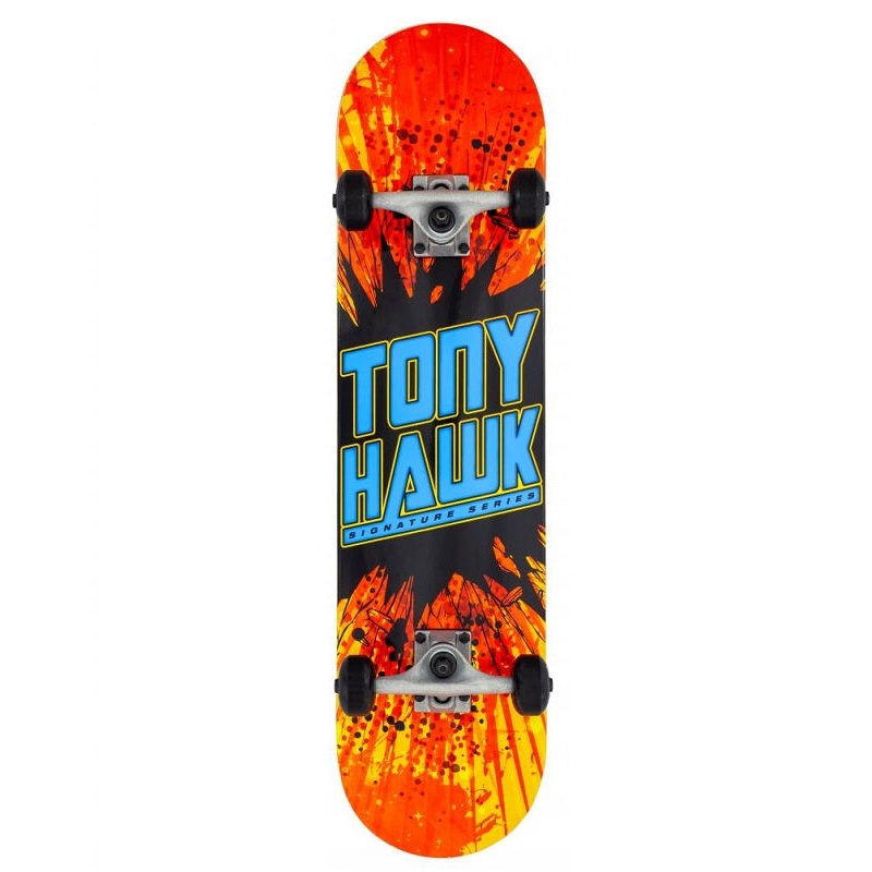 Tony Hawk 180 Series Shatter Logo Skateboard - 7.75"