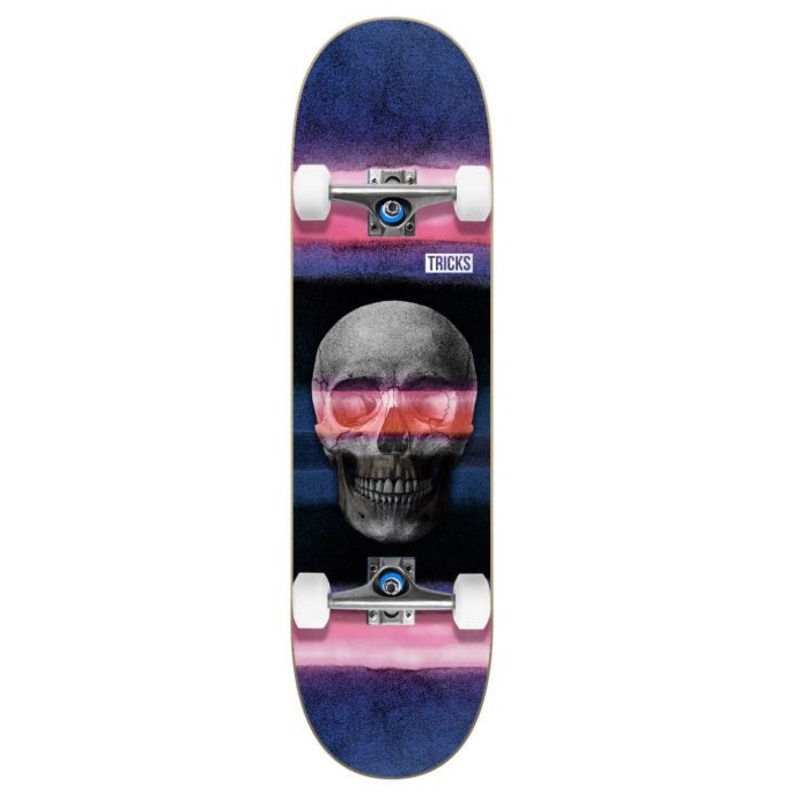Tricks Skull Skateboard - 7.75"