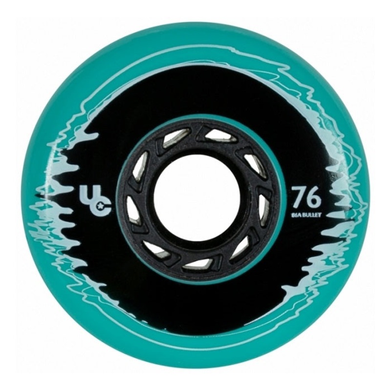 Undercover Cosmic Interference Wheels Bullet Radius 76mm 86a - Set of 4