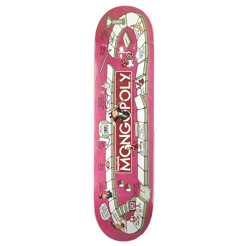 Drawing Boards Mongo Skateboard Deck - 8.0"