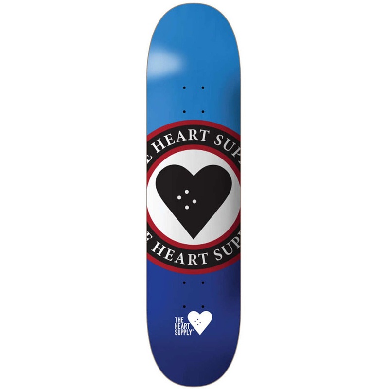 Heart Supply Bam Margera Insignia Blue Deck - 8.25"