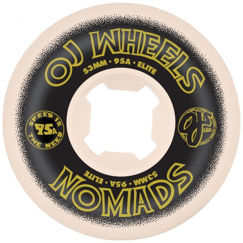 OJ Elite Nomads Skateboard Wheels - 53mm 95a