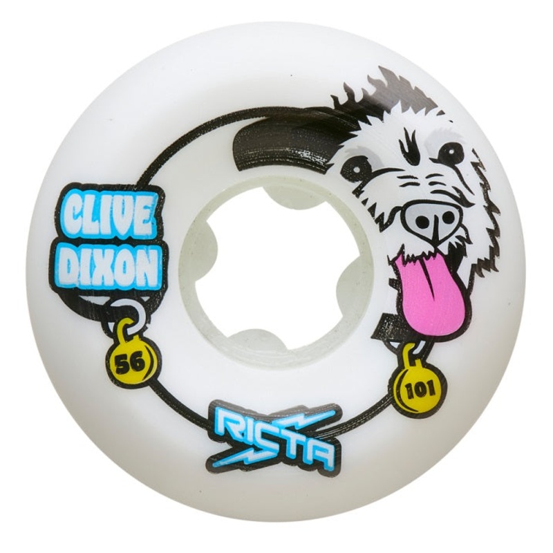Ricta Clive Dixon Toby Pro Wide Skateboard Wheels - 56mm 101a