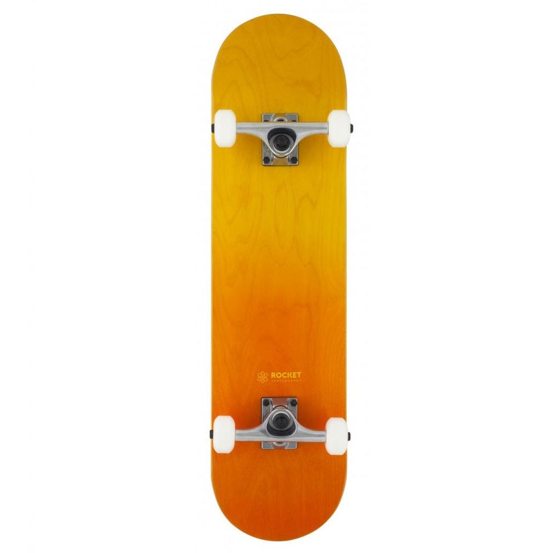 Rocket Double Dipped Orange Skateboard - 8.0"