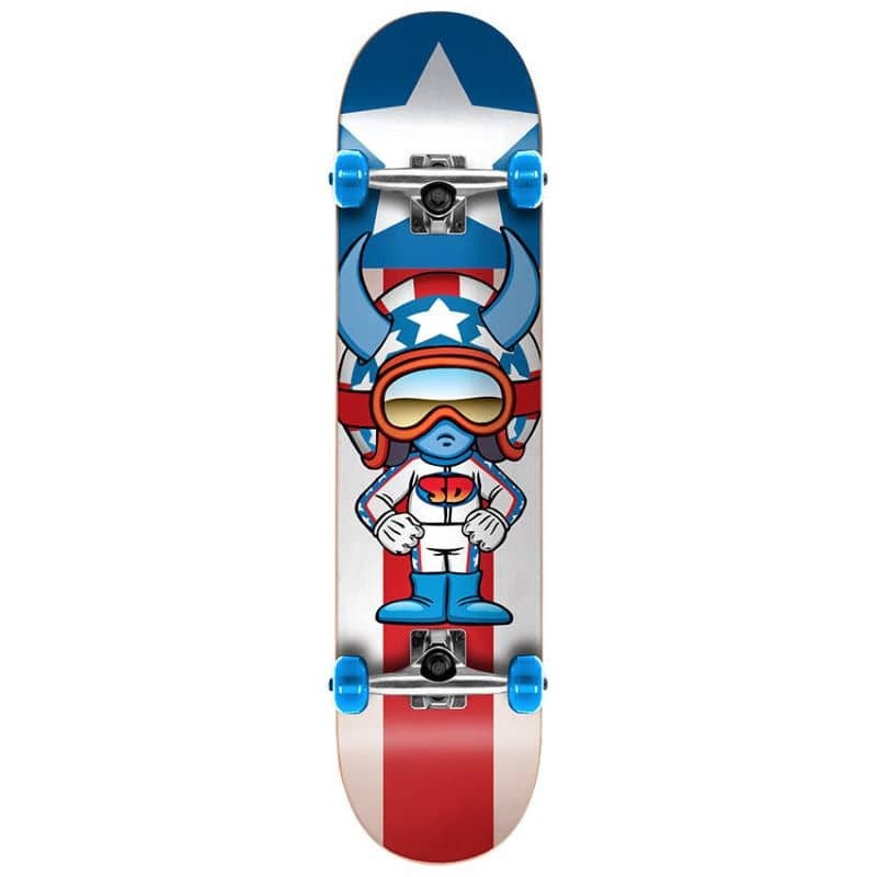 Speed Demons Stars Mini Skateboard - 7.25"