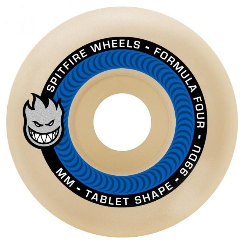 Spitfire Formula Four Tablet Skateboard Wheels - 53mm 99du