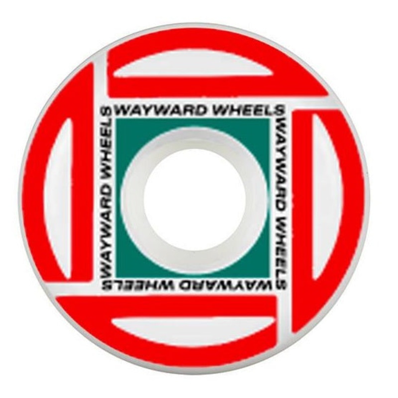 Wayward Waypoint Red Wheels - 51mm 83b