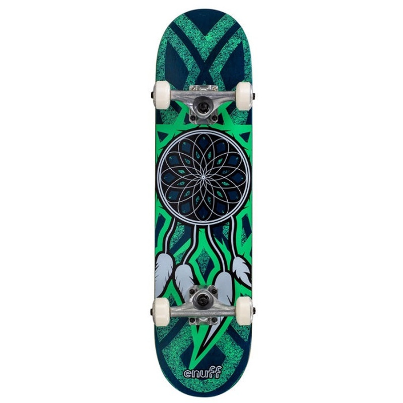 Enuff Dreamcatcher Skateboard - Blue/Teal 7.75"