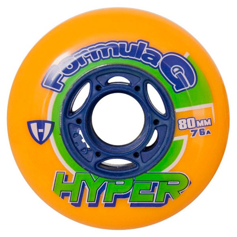 Hyper Formula G Orange Indoor Wheels - 80mm 76a