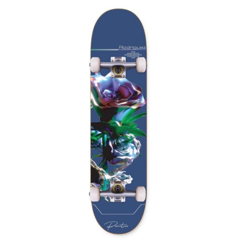 Primitive Rodriguez Eternity Blue Skateboard - 8.0"