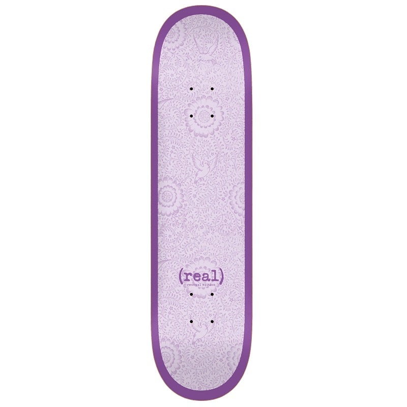 Real Flowers Renewal Purple PP Skateboard Deck - 8.5"