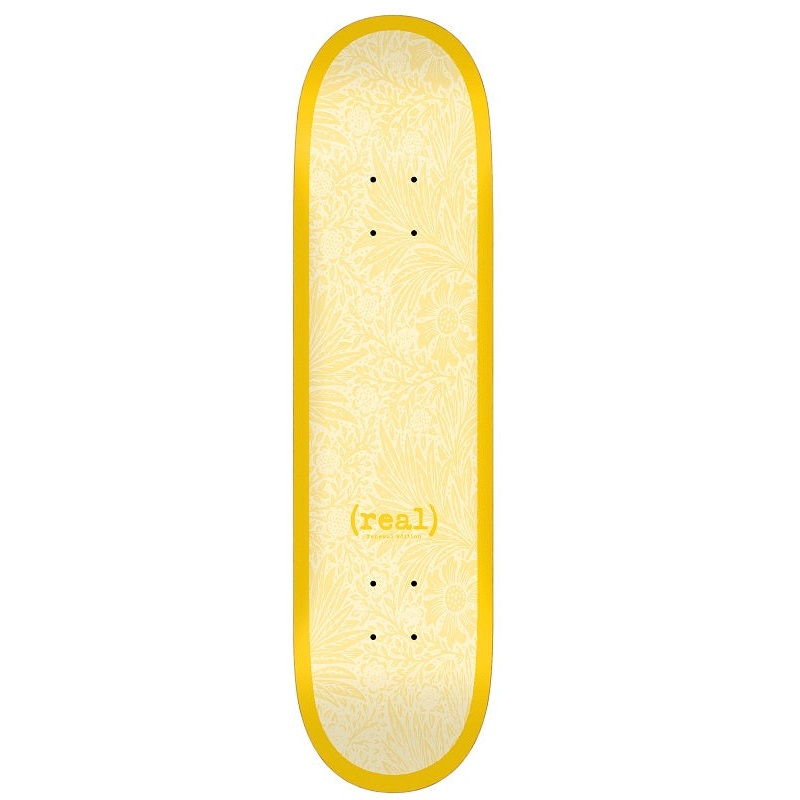 Real Flowers Renewal Yellow PP Skateboard Deck - 8.38"