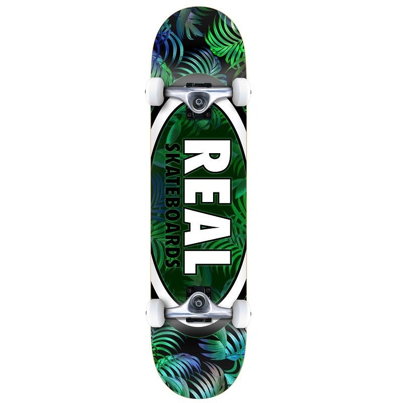 Real Team Tropic Ovals Large Skateboard - 8.0"