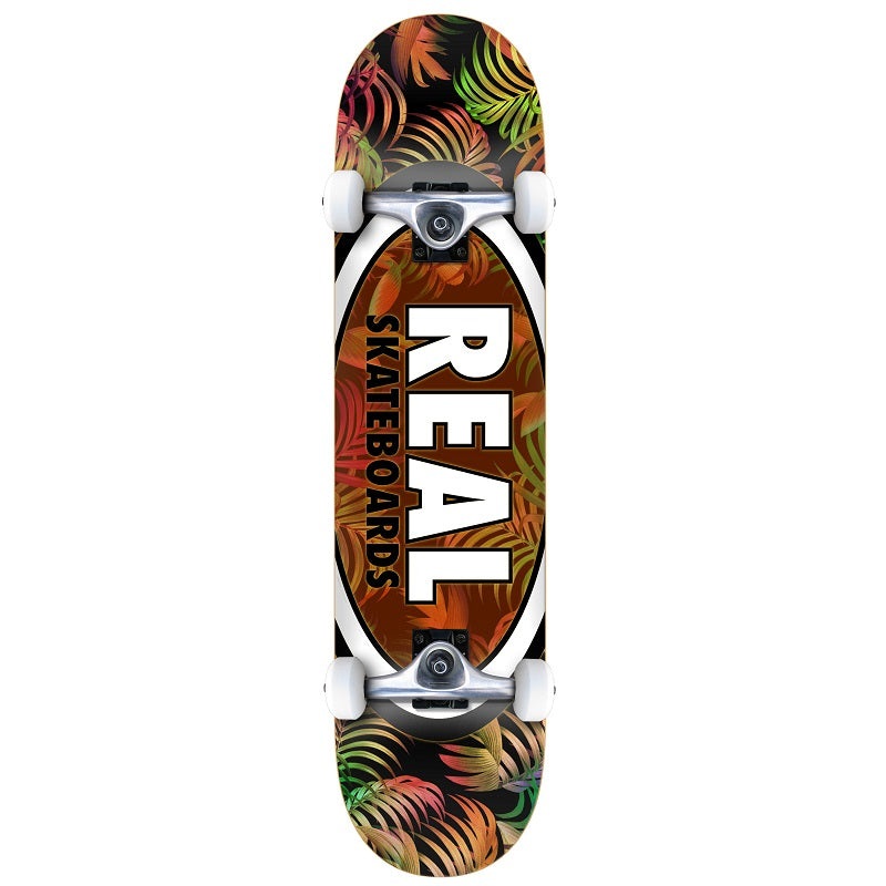 Real Team Tropic Ovals Mid Skateboard - 7.75"
