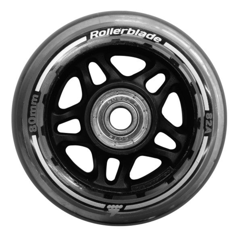 Rollerblade 80mm 82a Wheels & SG7 Bearings Pack
