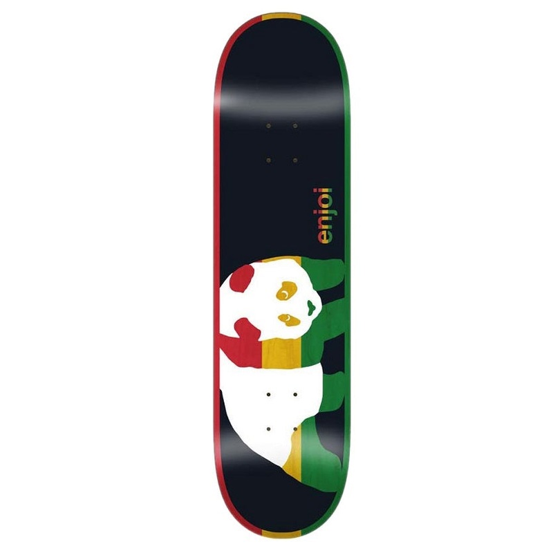 Enjoi Rasta Veneer R7 Skateboard Deck - 8.375"