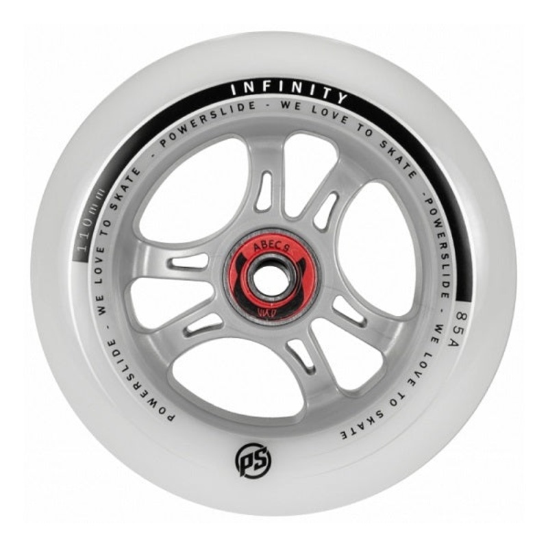 Powerslide Infinity 110mm Wheels With Abec 9 Bearings - Set of 6