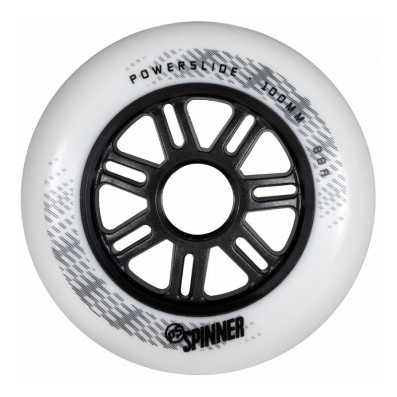 Powerslide Spinner Wheels 100mm 88a - Set of 8