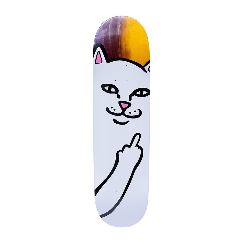 RIPNDIP Lord Nermal Skateboard Deck Multi - 8.25"