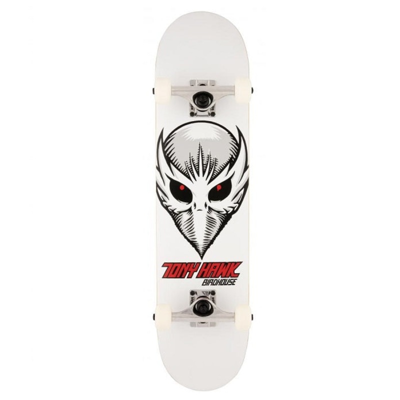 Birdhouse Stage 1 Birdman Head White Skateboard - 7.5"
